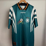 🇩🇪 Deutschland 1996 Auswärtstrikot – Adidas (XL)
