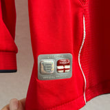 England 2004/06 Heimtrikot – Beckham (#7) – Langarm – XL