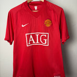 Manchester United 2007/08 Heimtrikot – Nike  – Cristiano Ronaldo #7 - M