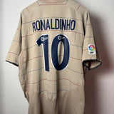 FC Barcelona 2004/05 Drittes Trikot – Ronaldinho #10 – 2XL