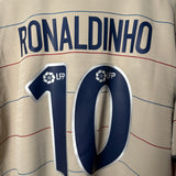 FC Barcelona 2004/05 Drittes Trikot – Ronaldinho #10 – 2XL