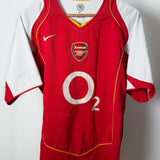 Arsenal FC 2004/05 Heimtrikot – Dennis Bergkamp #10 (M)