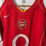 Arsenal FC 2004/05 Heimtrikot – Dennis Bergkamp #10 (M)