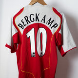 Arsenal FC 2004/05 Heimtrikot – Dennis Bergkamp #10 (M)