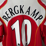 Arsenal FC 2004/05 Heimtrikot – Dennis Bergkamp #10 (M)