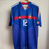 🇫🇷 Frankreich 2004 Heimtrikot – Thierry Henry #12 – Adidas (L)