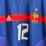 🇫🇷 Frankreich 2004 Heimtrikot – Thierry Henry #12 – Adidas (L)