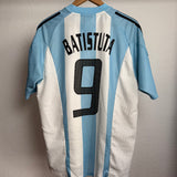 🇦🇷 Argentinien 2002 Heimtrikot – Gabriel Batistuta #9 – Adidas (M)