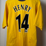Arsenal FC 2005/06 Away Shirt – Thierry Henry #14 L