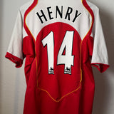 Arsenal 2004/05 Home Shirt – Henry #14 (L)