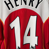Arsenal 2004/05 Home Shirt – Henry #14 (L)