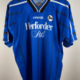 Arminia Bielefeld 1998/99 Heimtrikot – Herforder Pils – M/L