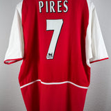 Arsenal FC 2002/03 Heimtrikot – Pires #7 – L