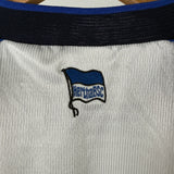 Hertha BSC 1998/99 Vintage Auswärtstrikot – Die Continentale (L) 🔵⚪