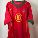 Portugal 2004 Heimtrikot – Rui Costa #10 (XL) 🇵🇹