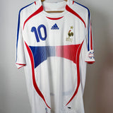 Frankreich 2006 Auswärtstrikot – adidas (XL) – ZIDANE #10 | WM-Finale Berlin