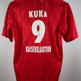 1. FC Kaiserslautern 1996/97 Heimtrikot – Kuka (Jugendgröße, fällt wie S/XS aus)