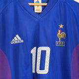Frankreich 2002 Heimtrikot – Zidane #10 (M)