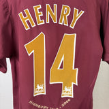 Arsenal FC 2005/06 Heimtrikot – Nike (S) – HENRY #14 | Highbury Final Season