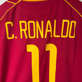 Portugal 2002 Heimtrikot – Nike (L) – C. RONALDO #11