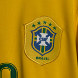 🇧🇷 Brasilien 2006 Heimtrikot – Ronaldinho #10 – Nike (M)