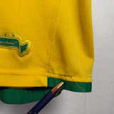 🇧🇷 Brasilien 2006 Heimtrikot – Ronaldinho #10 – Nike (M)