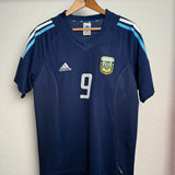 🇦🇷 Argentinien 2002 Auswärtstrikot – Batistuta #9 – Adidas (M)