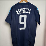 🇦🇷 Argentinien 2002 Auswärtstrikot – Batistuta #9 – Adidas (M)