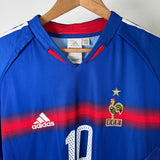 Frankreich 2004 Heimtrikot – Zidane – L