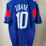 Frankreich 2004 Heimtrikot – Zidane – L