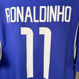 Brasilien 2002 Auswärtstrikot – Nike (XL) – RONALDINHO #11