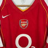 Arsenal FC 2004/05 Home Shirt - Freddie Ljungberg #8