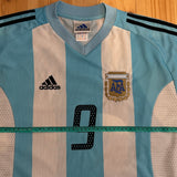 Argentinien 2002 Heimtrikot – Batistuta #9 (M)