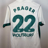 VfL Wolfsburg 2002/03 Präger – vermutlich Matchworn (L, fällt kleiner aus)
