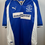 Everton FC 2000/01 Heimtrikot
