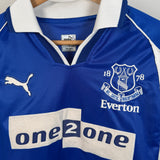 Everton FC 2000/01 Heimtrikot