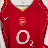 Arsenal FC 2004/05 Home Jersey - Patrick Vieira XXXL fits like XXL