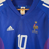 Frankreich 2002 Heimtrikot – Zidane #10 (XL)