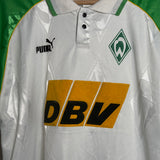 🟢⚪ Werder Bremen 1995/96 Heimtrikot – Puma XL