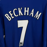 Manchester United Third Long-Sleeve Jersey 2002 – David Beckham