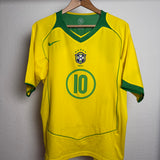 Brasilien 2004 Heimtrikot – Ronaldinho – M