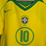 Brasilien 2004 Heimtrikot – Ronaldinho – M