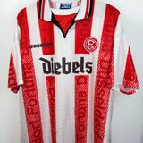 Fortuna Düsseldorf 1996/97 Heimtrikot – Diebels (XL)