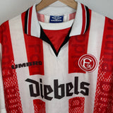 Fortuna Düsseldorf 1996/97 Heimtrikot – Diebels (XL)