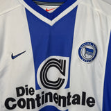 Hertha BSC die Continentale 1999/2000 Heimtrikot – (XL)