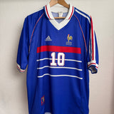 Frankreich Heimtrikot 1998 – Zidane #10 – L
