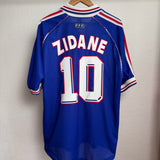 Frankreich Heimtrikot 1998 – Zidane #10 – L