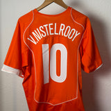 Niederlande Nationalmannschaft 2004 Heimtrikot – Ruud van Nistelrooy (L)