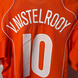 Niederlande Nationalmannschaft 2004 Heimtrikot – Ruud van Nistelrooy (L)
