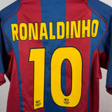 FC Barcelona 2004/05 Heimtrikot – Ronaldinho (S)